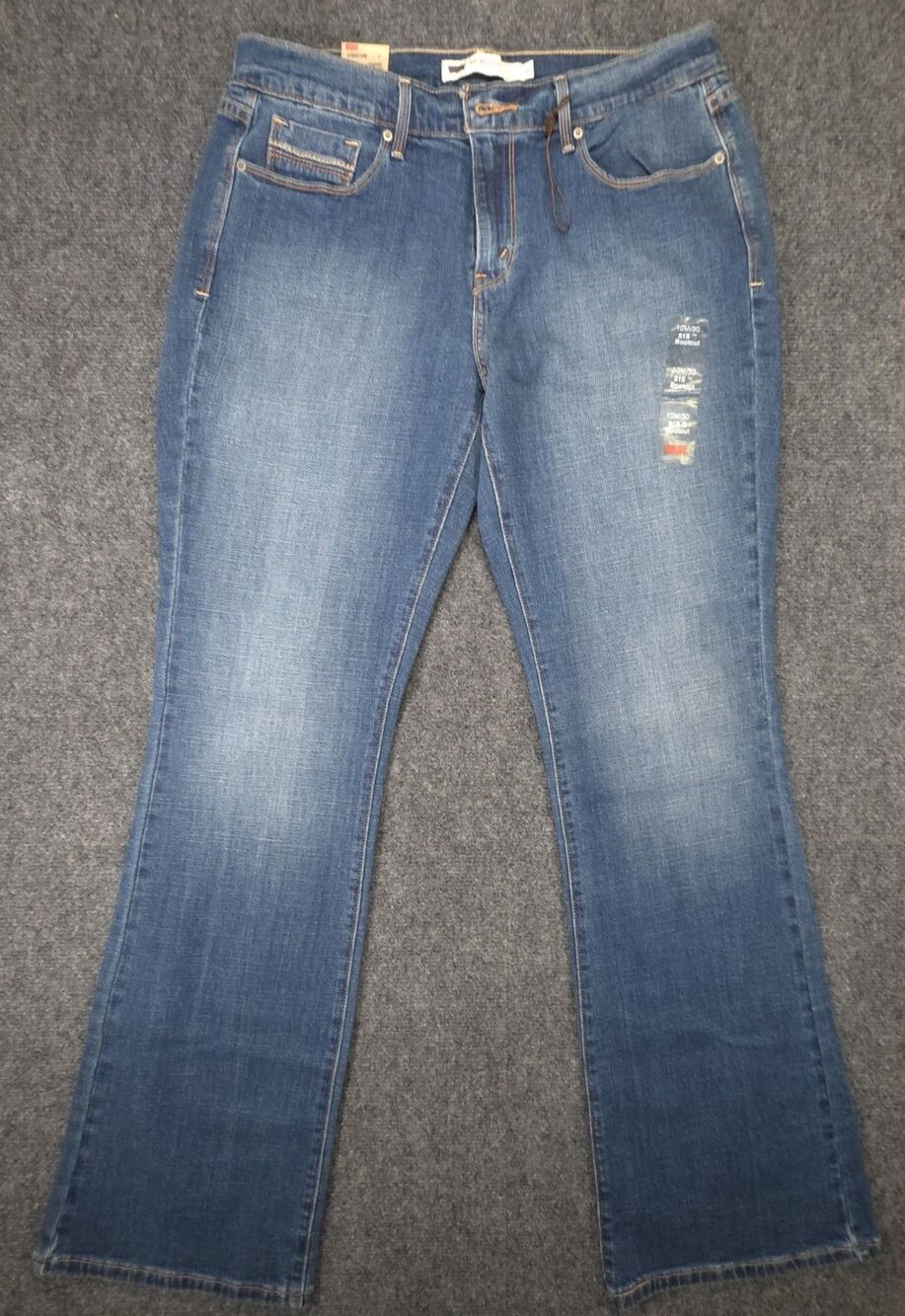 NWT Levi's 515 Bootcut Jeans Women's 10 W30 L32 Medium Wash Mid Rise Denim